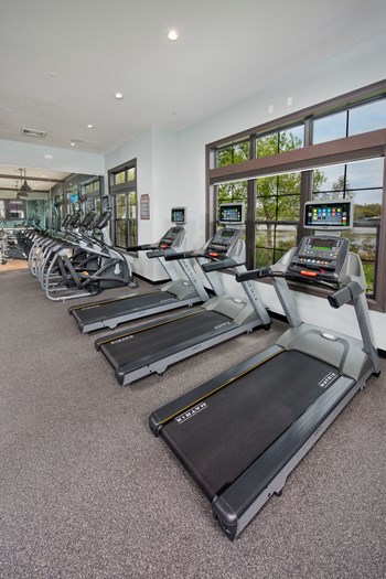 High-Tech Fitness Center at Town Trelago, Florida